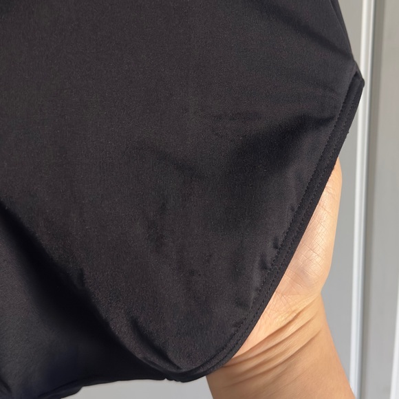 Elegant Black One-Piece Swimsuit with Racerback - Picture 10 of 10